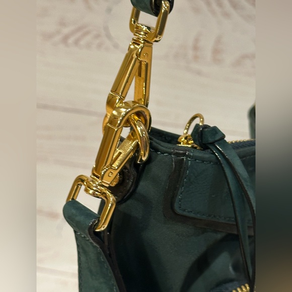 MZ Wallace Thompson Hobo In Mallard With A Jerry Tassel In Mallard Nubuck - Picture 8 of 16